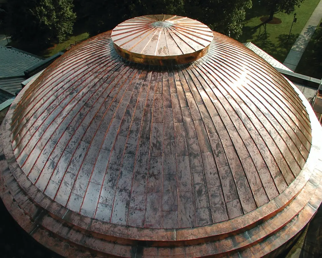 Craftsman Roofing crew installing a new roof in South Broad Street